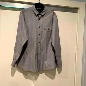 Cremieux Classic gray dress shirt